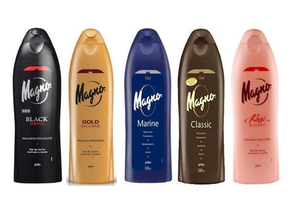 Magno Classic Shower Gel – 550 ml (Refreshing Clean & Moisturizing Body Wash)