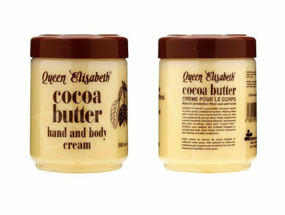 Queen Elizabeth Cocoa Butter Cream – Deep Moisturizing & Skin Nourishing Lotion